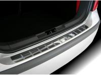 Chevrolet Lacetti (04-) 4 дверн. накладка на задний бампер с силиконовыми вставками, к-кт 1шт.