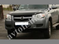 Дефлектор капота темный Mazda BT 50 2006-