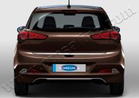 Hyundai i20 (13–) Накладка на нижнюю кромку крышки багажника, нерж., 1 часть (хэтчбек5D)