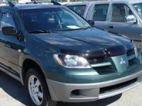 Дефлектор капота темный MITSUBISHI OUTLANDER 2000-2007,