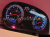 Volkswagen Golf 4 светящиеся шкалы приборов - накладки на циферблаты панели приборов, дизайн № 1